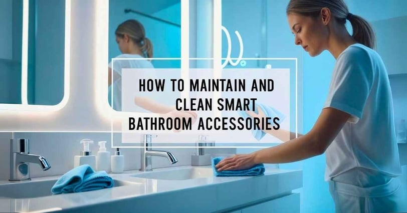 How to Maintain and Clean Smart Bathroom Accessories