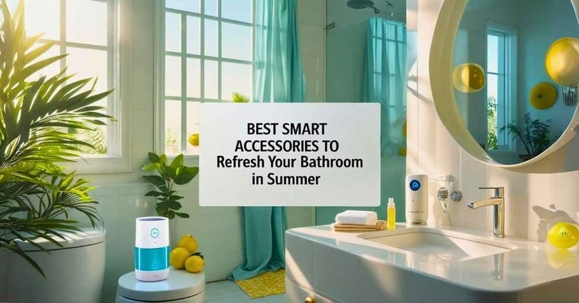 Best Smart Accessories to Refresh Your Bathroom in Summer