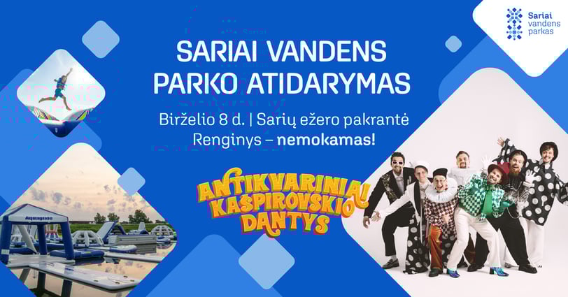 Sariai vanends parko atidarymas