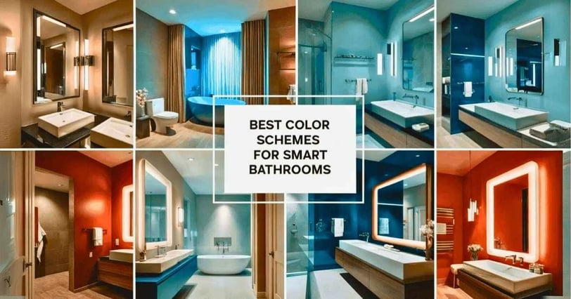 Best Color Schemes for Smart Bathrooms