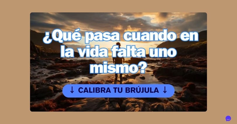 ¿Qué pasa cuando en la vida falta uno mismo?