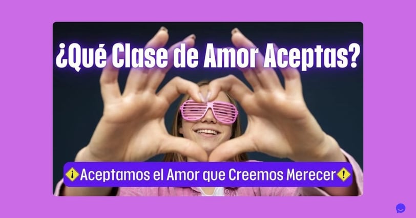 Aceptamos el Amor que Creemos Merecer