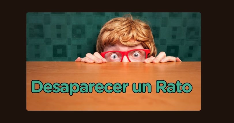 La Necesidad de Desaparecer un Rato (y que nadie lo tome personal)