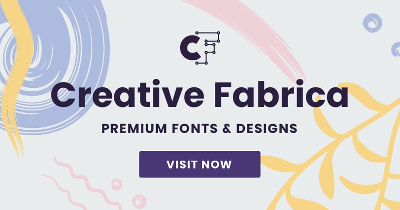 Representing a diverse platform for creative assets, including fonts, graphics, and illustrations