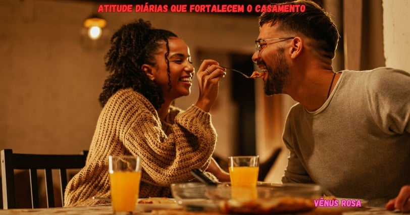 Foto de atitudes diárias que fortalecem o casamento
