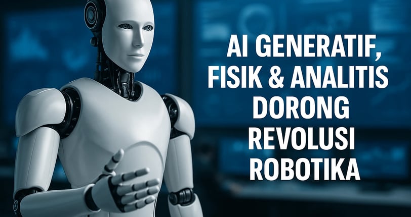 AI Generatif, Fisik & Analitis Jadi Motor Revolusi Robotika Global 2025 | NuntiaNews