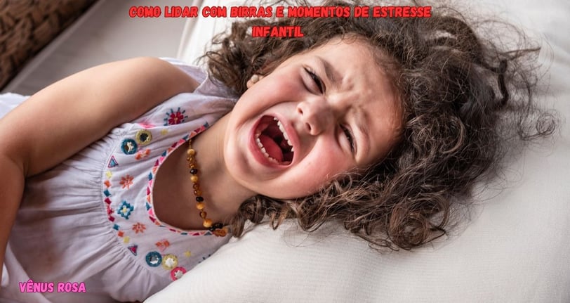 Como lidar com birras e momentos de estresse infantil.