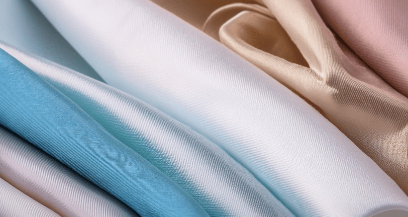 a range of different coloured fabrics