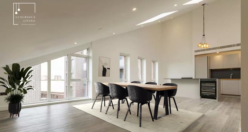 AI Staged room by Luxurious Living