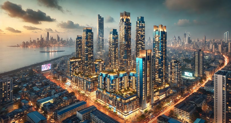 Ai image of Mumbai Skyline