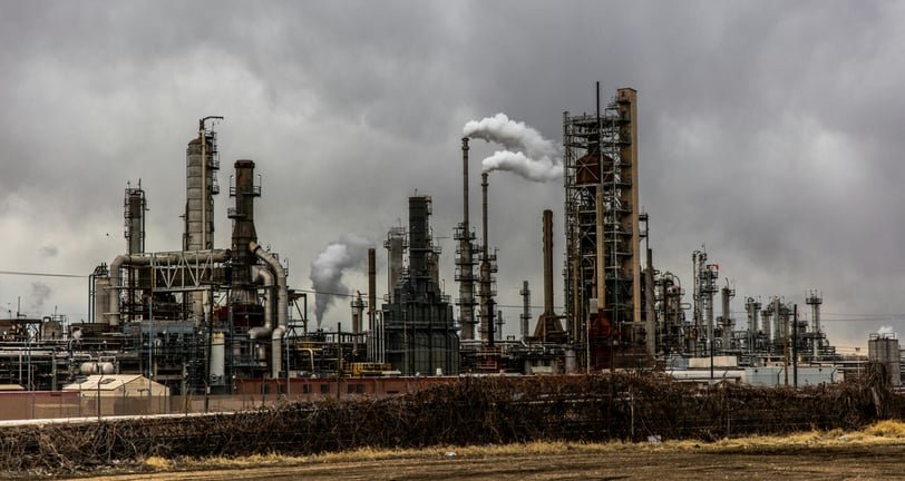 Planta química riesgos de incendio quimicos reactivos manipulacion cargas trabajos en alturas