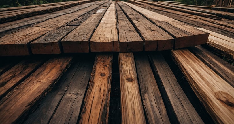 warped lumber