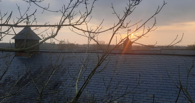 coucher de soleil