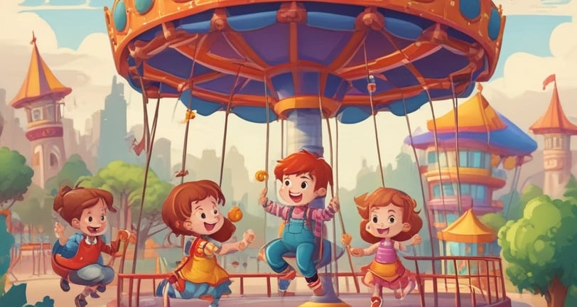 Two flags with vibrant rainbow colors are waving against a clear blue sky. The flags include symbols and additional colors representing diversity and inclusion.