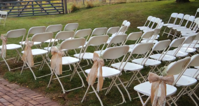 Silla para ceremonia de boda