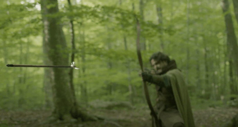 imagen que muestra el antes y despues de los efectos digitales de un plano para un cortometraje