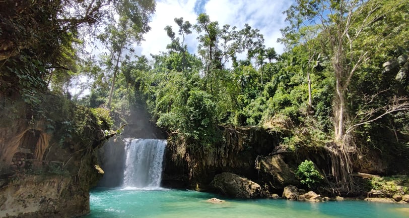 Kawasan Falls Canyoneering Cebu Philippines 