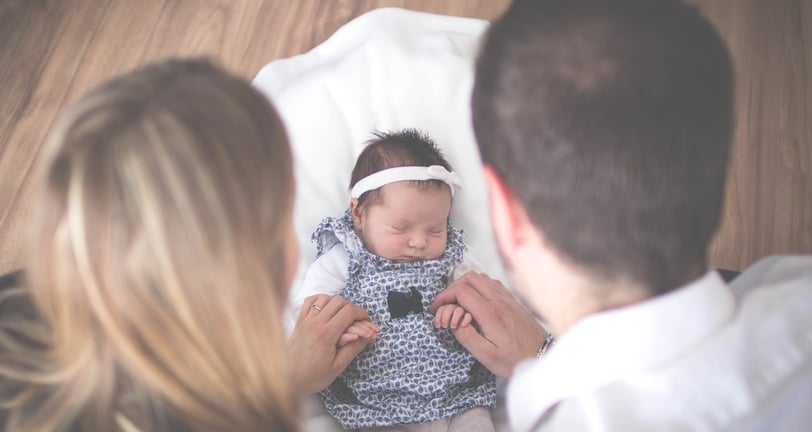 Photo naissance famille vignoc