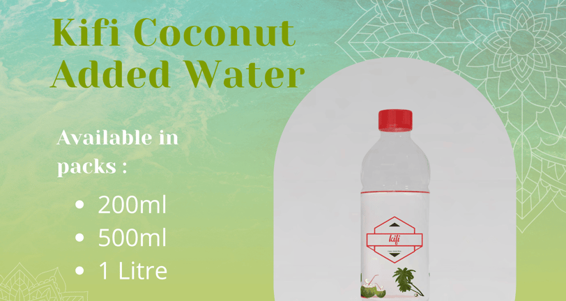 Kifi Coconut Added Water