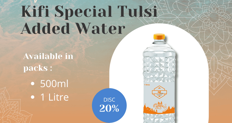 Kifi Special Tulsi Added Water