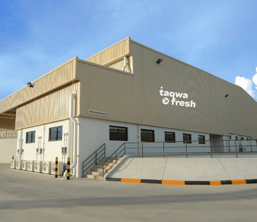 Halal-certified meat processing at Taqwa Fresh Factory—clean, modern, and tech-enabled for exports.