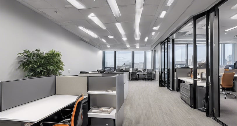 A woman sitting at a table with a tray of food