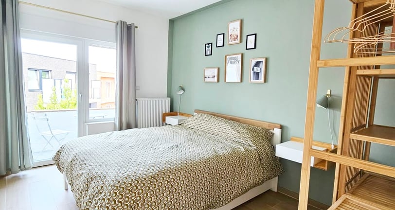 Chambre adulte avec terrasse et nouvelle literie de qualité