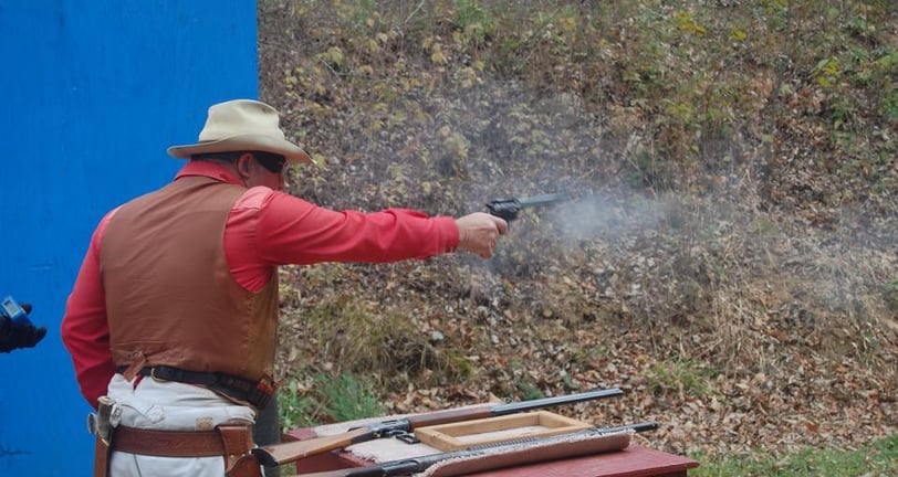 OSC Cowboys pistol shooting