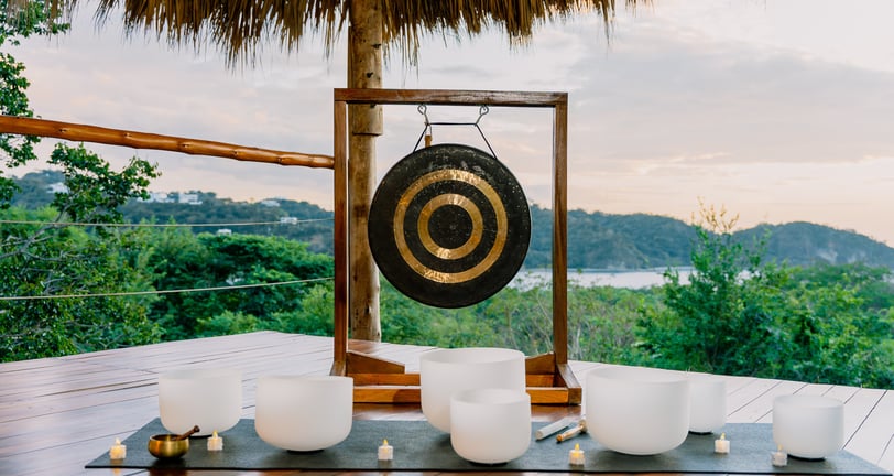 sound healing at Eden on the Chocolata