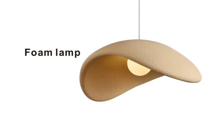 Modern Wabi Sabi lamp