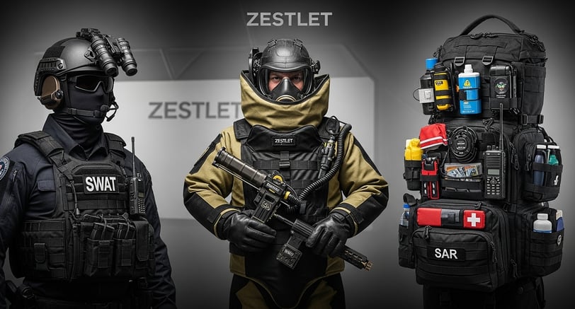 Custom Gear for Specialized Units SWAT teams, bomb disposal squads, search and rescue units, and special forces all have uniq
