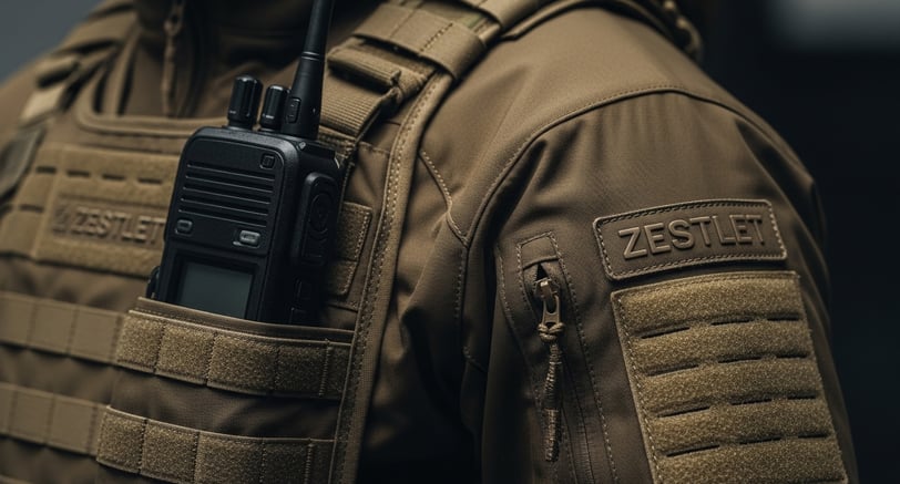 Custom tactical gear allows integration of the latest protection technologies