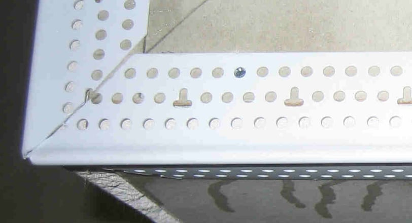 vinyl corner bead on drywall corner