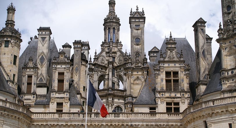 Chateau de Chambord architectural details