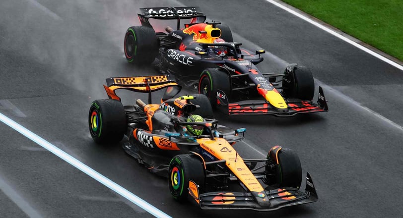 Max Verstappen and Lando Norris going head to head in the Australian  Grand Prix