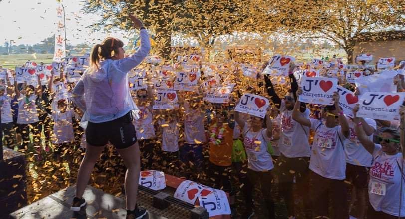 photo évenementiel color people run