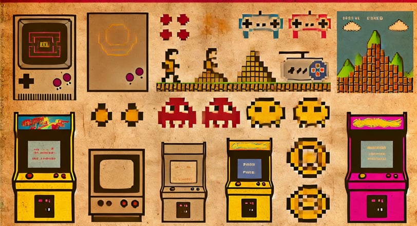 a collection of video gameboy video game controllers