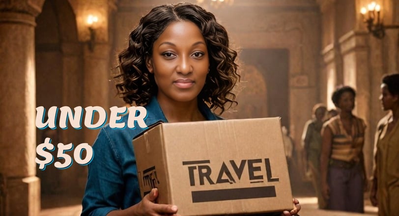 budget travel shopping