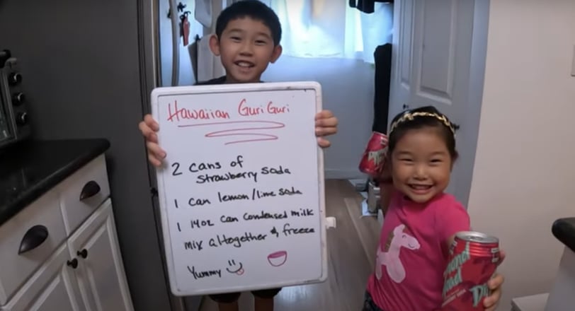 How to make guri guri, strawberry soda guri guri, hawaiian style dessert treat, hawaiian ice cream