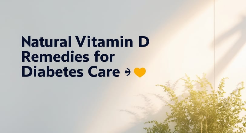 a plant with a heart shaped sign that says natural vitamin d's