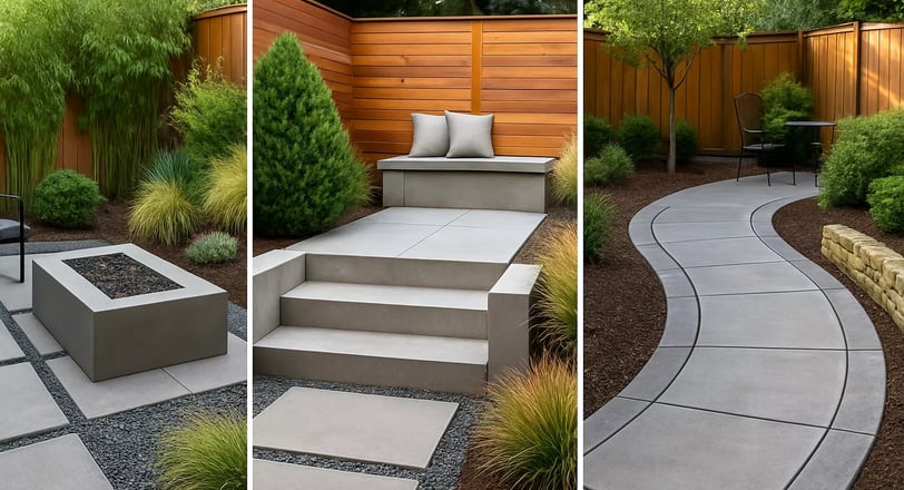small back yard