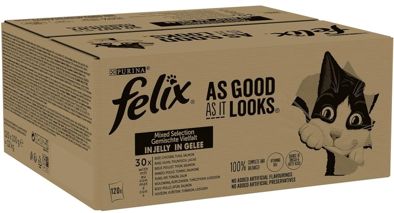 Felix jelly cat food