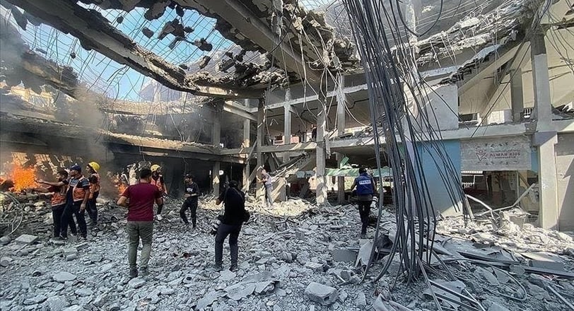 Destruction of Shelter Centers in Gaza