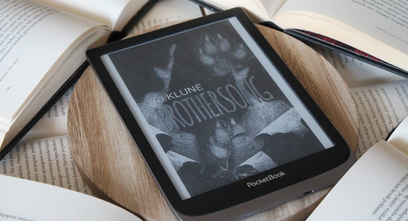 a kind of book with a book on it brothersong tjklune