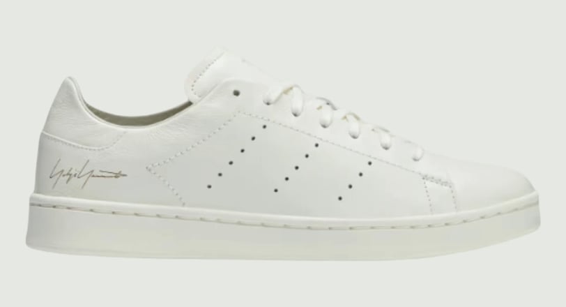 a off-white sneakers with a signature, adidas Y-3 Stan Smith