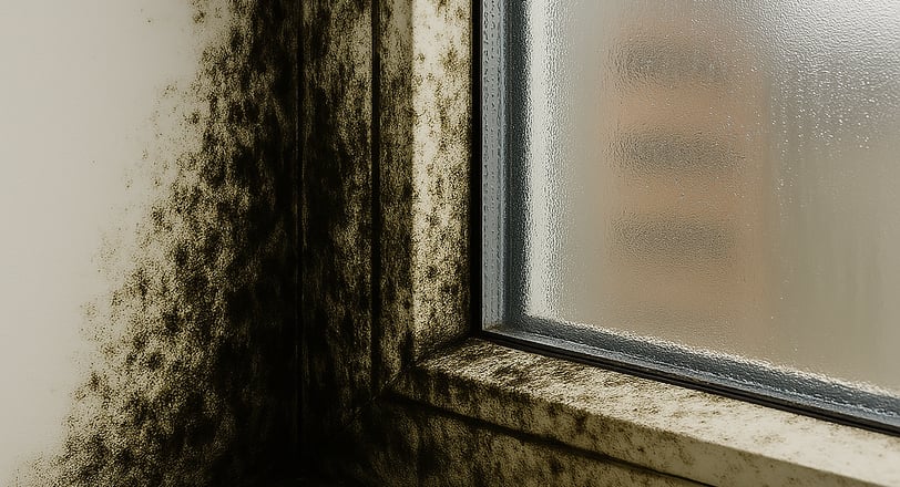 pelesis ant langu, pelesio priezastys, pelesio naikinimas, kondensatas ant langu, dregmes kontrole,