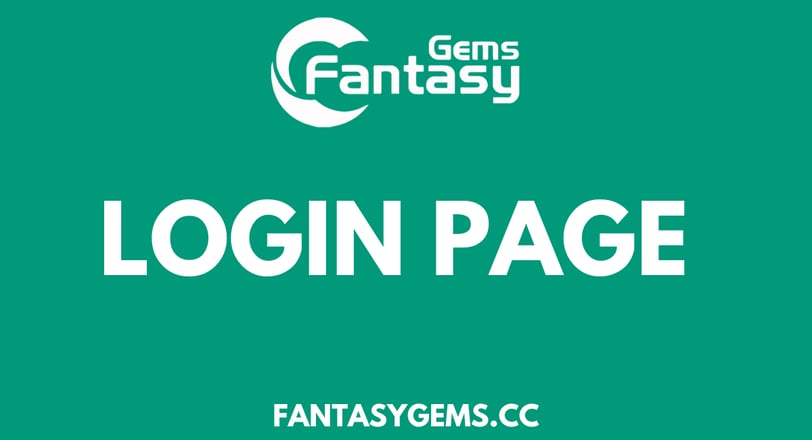 Fantasy Gems Login Pages
