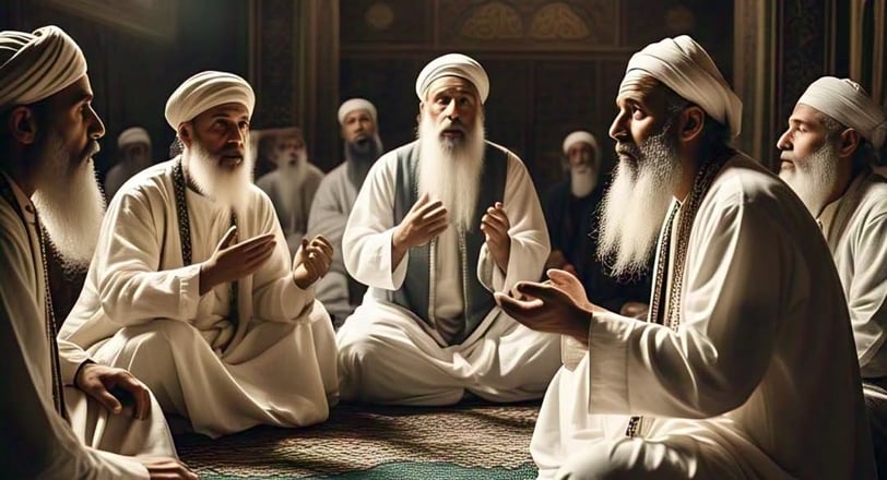 Islamic Jurists arguing