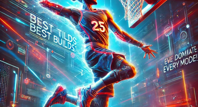 a man in a basketball uniform is playing basketball