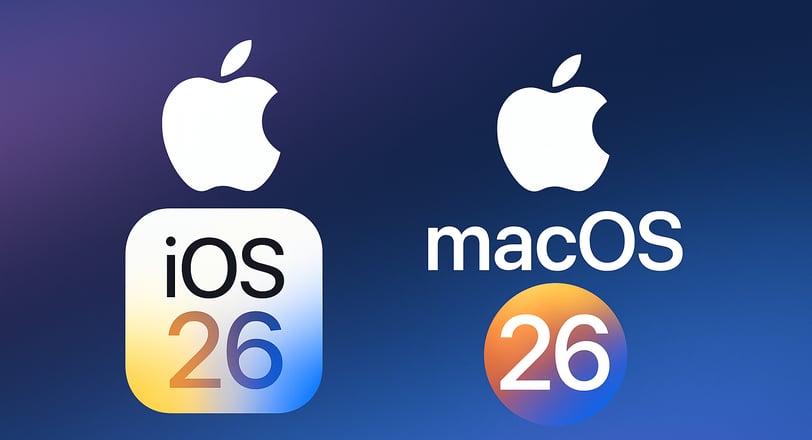 Apple apresenta iOS 26 e macOS 26 com novo visual futurista